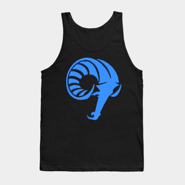 Rhody Rams Tank Top by Rosemogo